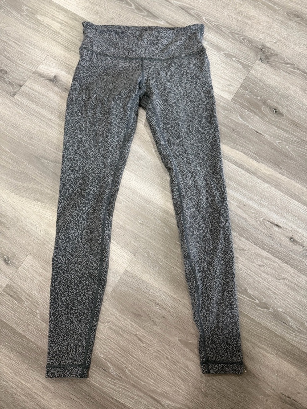 lululemon athletica Gray Speckled High-Rise Leggings